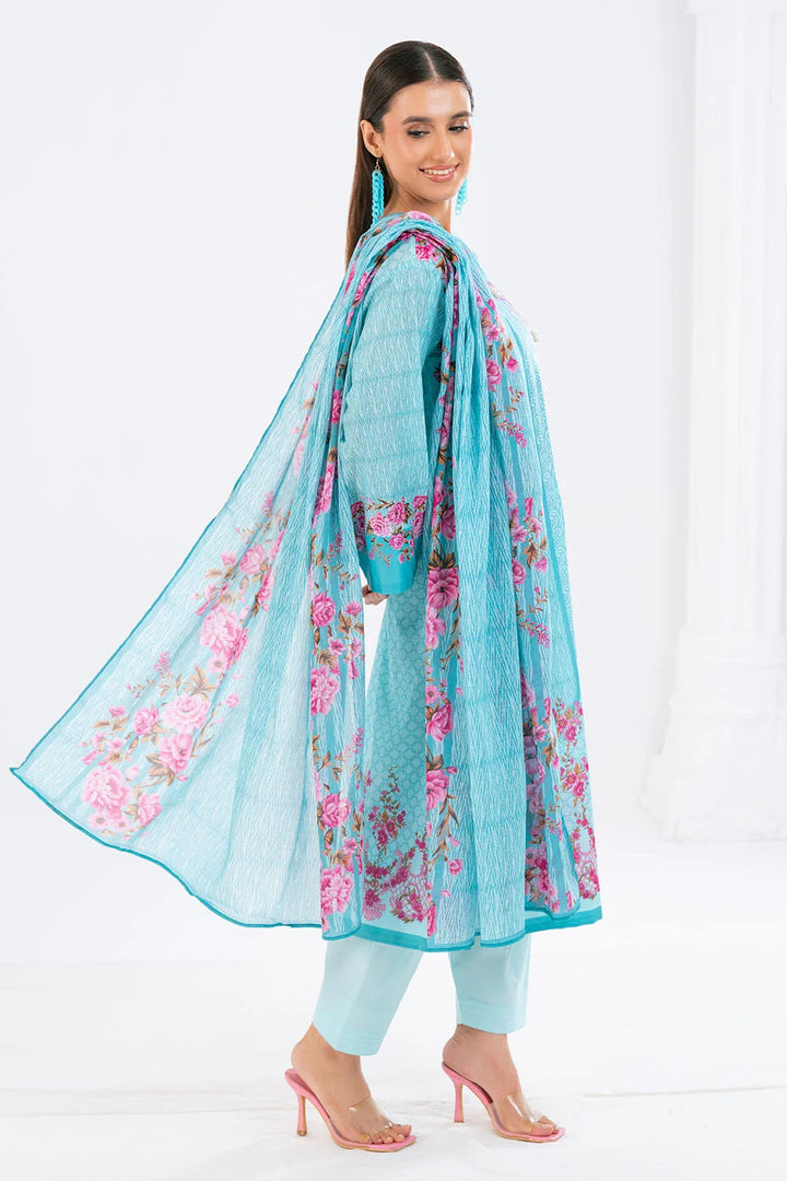 3 Piece Lawn Printed UnStitched Suit