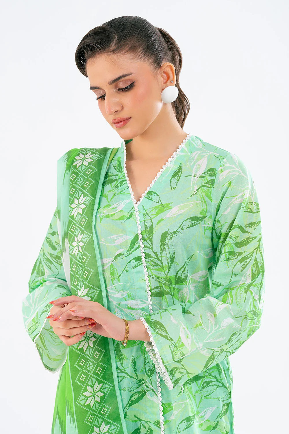 3 Piece Lawn Printed UnStitched Suit