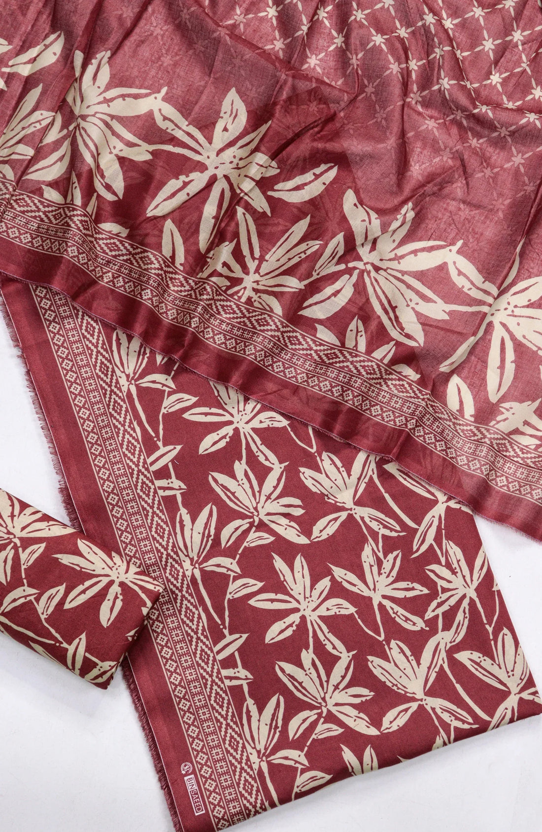 Printed Lawn Unstitched 3 Piece Suit