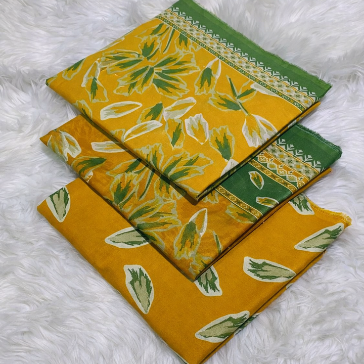 Printed Lawn Unstitched 3 Piece Suit