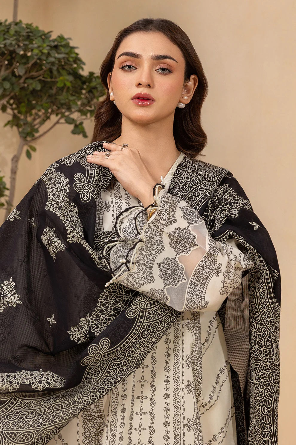 3 Piece Lawn Printed UnStitched Suit